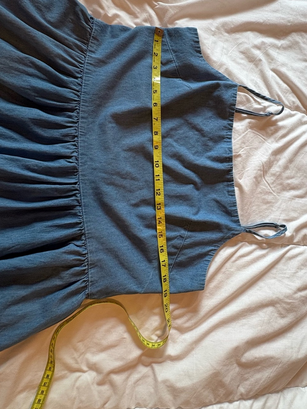 GAP Lightweight Denim Mini Dress - Picture 6 of 12